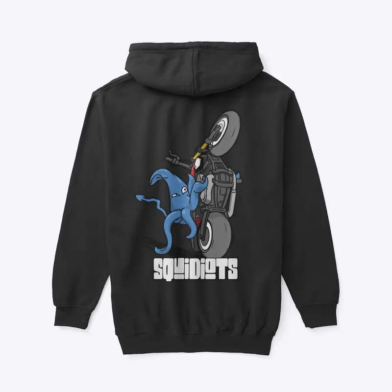 Hand Drag Zip Up Hoodie