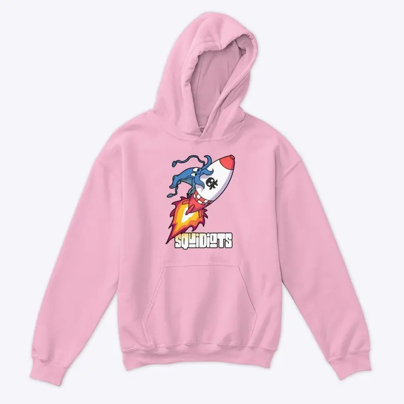 Squid Missile Kids Hoodie