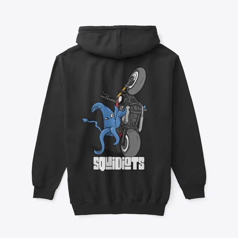 Hand Drag Zip Up Hoodie